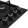 Поверхность газовая Hotpoint HGS 62F/BK 