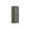 Холодильник CANDY Combi CFN6185S BC12X0E00RU 