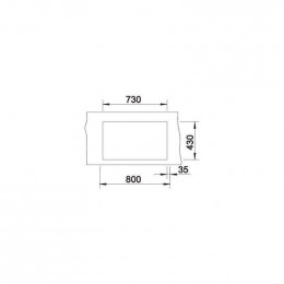 Кухонная мойка BLANCO CLARON 700-IF (527837) темная сталь                                                                                                                                                                                                 