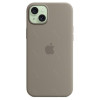 Чехол Apple iPhone 15 Plus Silicone Case with MagSafe - Clay MT133 