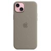 Чехол Apple iPhone 15 Plus Silicone Case with MagSafe - Clay MT133 