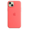 Чехол Apple iPhone 15 Plus Silicone Case with MagSafe - Guava MT163 