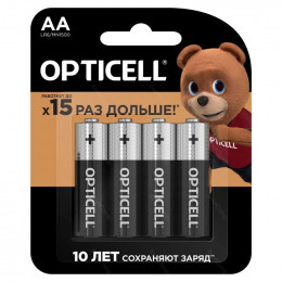Батарейки BL4 Opticell  AA/LR06 BL4                                                                                                                                                                                                                       