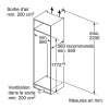 Холодильник встраиваемый Bosch KIL82VFE0 