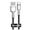 Кабель Baseus Cafule Series 66W Type-C - USB 1 метр CAKF000101 черный 