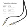 Кабель UGREEN AV119 (10733) 3.5mm Male to 3.5mm Male 1м 