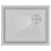 Кухонная мойка PAULMARK LUMI 55UNI-SKEW-WH (LU55SK-WH) белый 