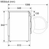 Сушильная машина с тепловым насосом Bosch WQG245DRSN 