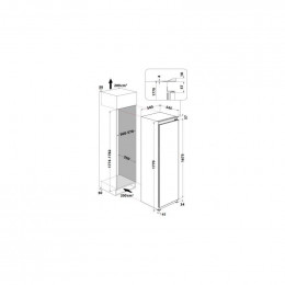 Холодильная камера встраиваемая Whirlpool WHSD18A013D1                                                                                                                                                                                                    