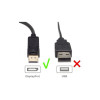 Кабель Displayport - Displayport KS-is (KS-471-15) 15 метров 