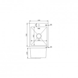 Кухонная мойка PREMIAL PRODIGY KIND 4050 (210283) золото                                                                                                                                                                                                  