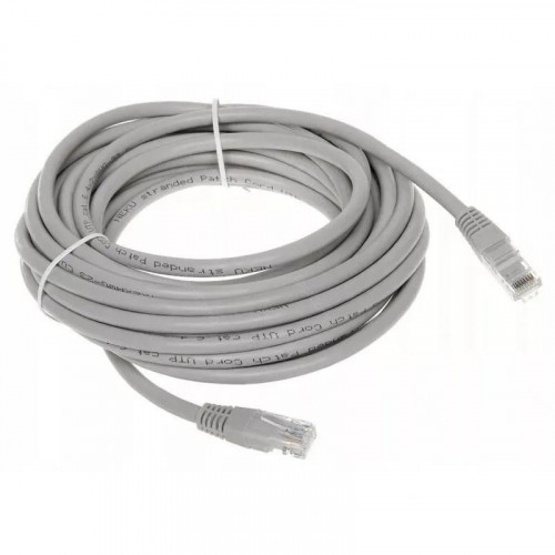 Патч-корд ExeGate FTP-RJ45-RJ45-C5e-10M-GY EX272305RUS 10м серый 