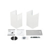 Вытяжка наклонная KRONA HELGA 600 white S 