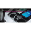 Автомобильное зарядное устройство OLMIO 38W Type-C +USB 040231 серое 