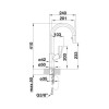 Кухонный смеситель BLANCO CARENA-S Vario (521368) хром-белый 
