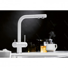 Кухонный смеситель BLANCO FONTAS II (523134) белый                                                                                                                                                                                                        