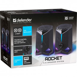 Колонки 2.0 Defender Rocket                                                                                                                                                                                                                               