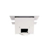 Вытяжка наклонная KRONA IRIDA 600 white sensor 