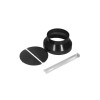 Вытяжка наклонная KRONA IRMA 600 black sensor 