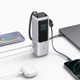 Портативная батарея Anker (A1695H41) 25000мАч серебристый                                                                                                                                                                                                 