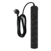 Сетевой фильтр Ippon BK-6-EU-3-10-B 3м (6 розеток) черный 2200Вт 
