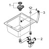 Кухонная мойка GROHE K700 50-С (31650AP0) 