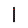 Сетевой фильтр Buro 600SH-5-B 5м (6 розеток) черный 2200 Вт 