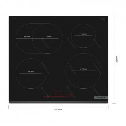 Поверхность индукционная Bosch PIF631HB1E                                                                                                                                                                                                                 