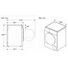 Сушильная машина с тепловым насосом Bosch WQB246DASN 