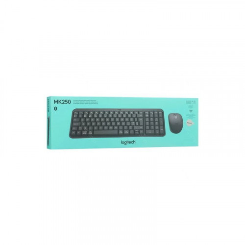 Беспроводной комплект клавиатура+мышь Logitech MK250 920-013853 
