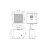 Вытяжка полновстраиваемая Elica FOLD GR/A/72 PRF0180820 