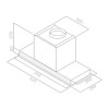 Вытяжка полновстраиваемая Elica Hidden 2.0 IX/A/52 PRF0092333A 