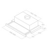 Вытяжка телескопическая Elica Elite 14 Lux GRIX/A/50 PRF0037987B 