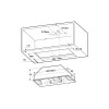 Вытяжка полновстраиваемая JETAIR VIERA GR/A/52 PRF0153828 