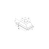Вытяжка полновстраиваемая JETAIR VIERA LUX WH/A/52 PRF0174899 