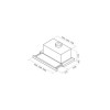 Вытяжка телескопическая JETAIR AURORA LX/CR/F/60 PRF0115176B 