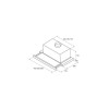 Вытяжка телескопическая JETAIR AURORA LX/GRX/F/60 PRF0045665C 