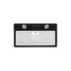 Вытяжка полновстраиваемая KRONA RUNA 600 black PB 