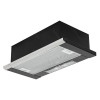 Вытяжка телескопическая KRONA Kamilla slim 600 black/inox 