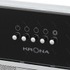 Вытяжка полновстраиваемая KRONA KATE 600 GLASS BLACK PB K 