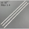 Подсветка ТВ LG 32” (6+7+6Led A6+B7 3V 590мм 3шт) POLA2.0 32LN540B UOT 32ln54 agf78399401 32LN5707 