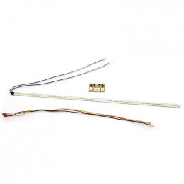 Подсветка монитора ТВ 24” 535мм*3мм 99 LED (2шт + драйвер) 077784                                                                                                                                                                                         