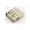 Разъем USB на кабель female мама с корпусом 