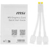 Видеокарта MSI GeForce RTX 5080 GAMING TRIO OC WHITE (RTX 5080 16G GAMING TRIO OC WHITE) 