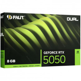 Видеокарта Palit GeForce RTX 5050 Dual (NE65050019P1-GB2070D)                                                                                                                                                                                             