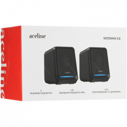 Колонки Aceline ASP110 черный                                                                                                                                                                                                                             
