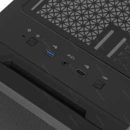 Корпус 1STPLAYER TRILOBITE T7-P (T7-P-BK-4F1) черный                                                                                                                                                                                                      