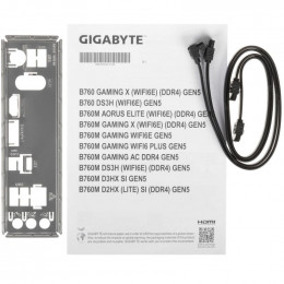 Материнская плата GIGABYTE B760 DS3H WIFI6E GEN5                                                                                                                                                                                                          