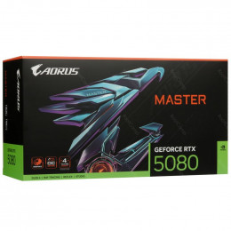 Видеокарта GIGABYTE GeForce RTX 5080 AORUS MASTER GV-N5080AORUS M-16GD                                                                                                                                                                                    