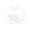 Вытяжка наклонная Elica L'essenza BL/A/60 PRF0117403A 